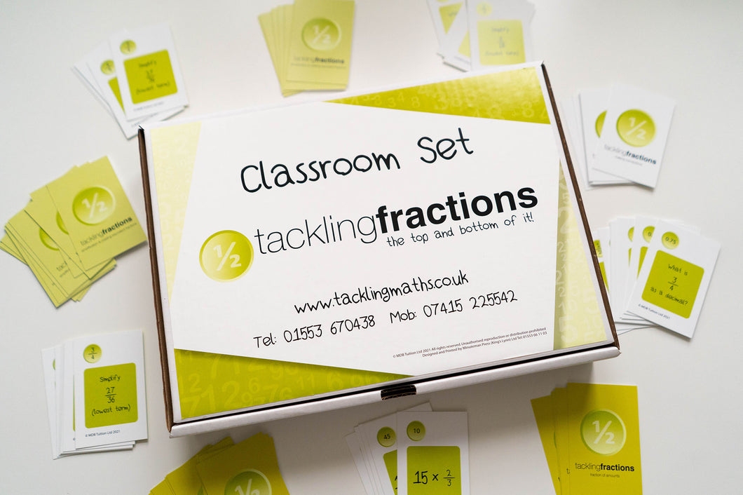 Tackling Fractions Classroom Set